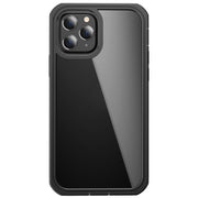 For iPhone 12 Pro Max RedPepper Shockproof Dust-proof Life Water-resistant Phone Case(Transparent)