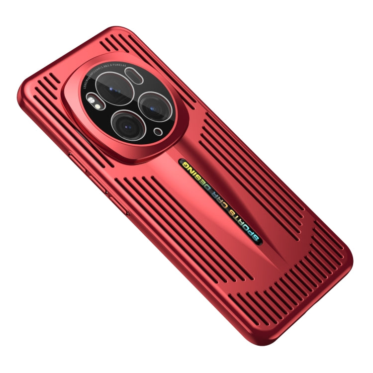 For Honor Magic6 Pro Blade Cooling PC Full Coverage Phone Case(Red)