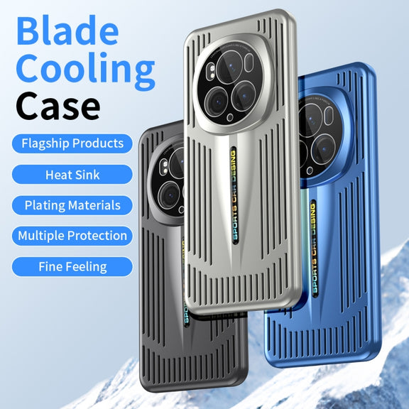 For Honor Magic6 Pro Blade Cooling PC Full Coverage Phone Case(Red)