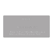 WYLIE LCD Display Screen Glue Removal Protection Board For iPhone 15 Plus / 15 Pro Max