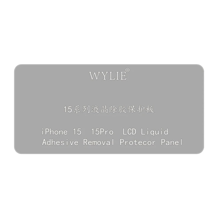 WYLIE LCD Display Screen Glue Removal Protection Board For iPhone 15 / 15 Pro