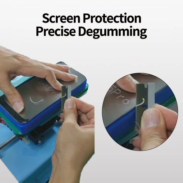 WYLIE LCD Display Screen Glue Removal Protection Board For iPhone 15 / 15 Pro