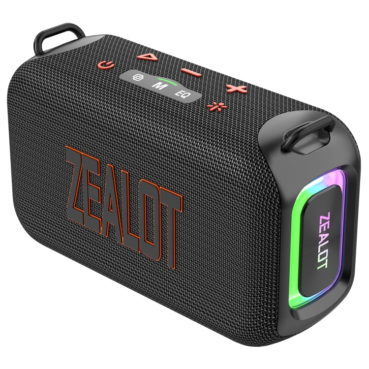 Zealot S85 50W Outdoor Water-resistant Portable Bluetooth Speaker(Black)