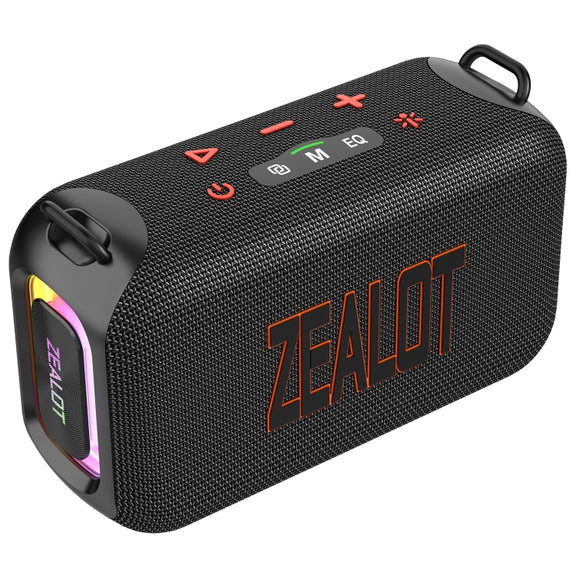 Zealot S85 50W Outdoor Water-resistant Portable Bluetooth Speaker(Black)