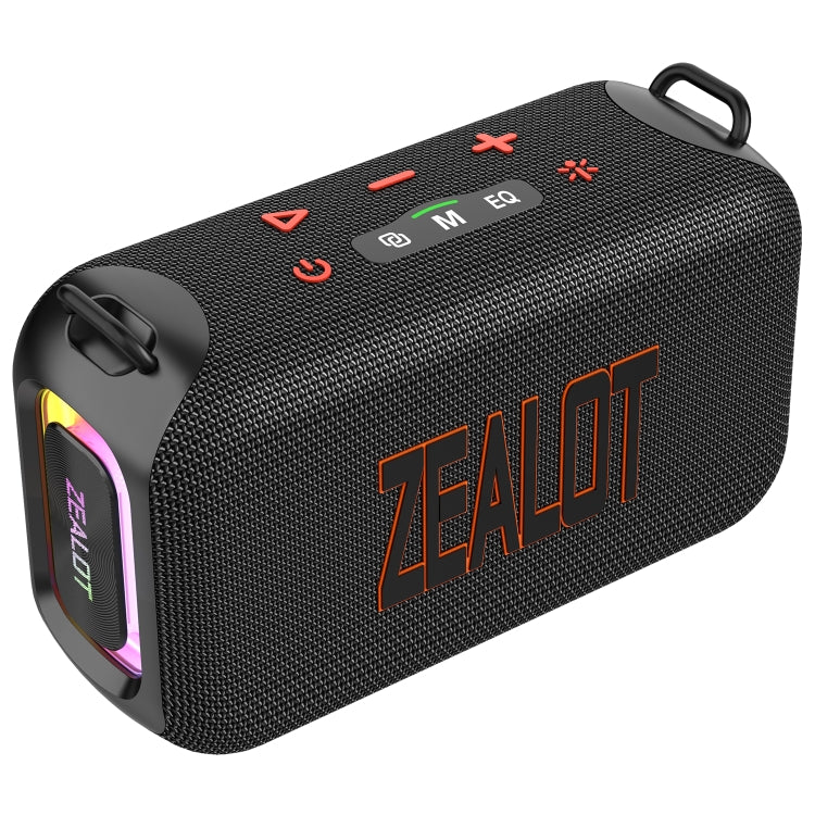 Zealot S85 50W Outdoor Water-resistant Portable Bluetooth Speaker(Black)