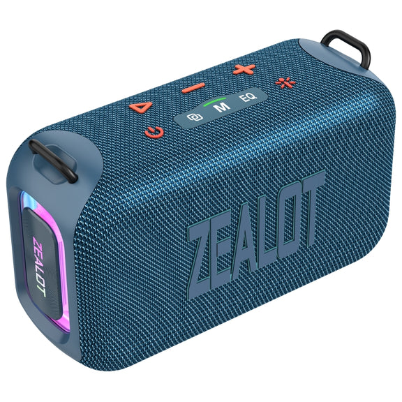 Zealot S85 50W Outdoor Water-resistant Portable Bluetooth Speaker(Blue)