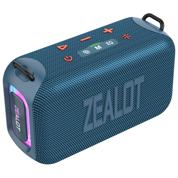 Zealot S85 50W Outdoor Water-resistant Portable Bluetooth Speaker(Blue)