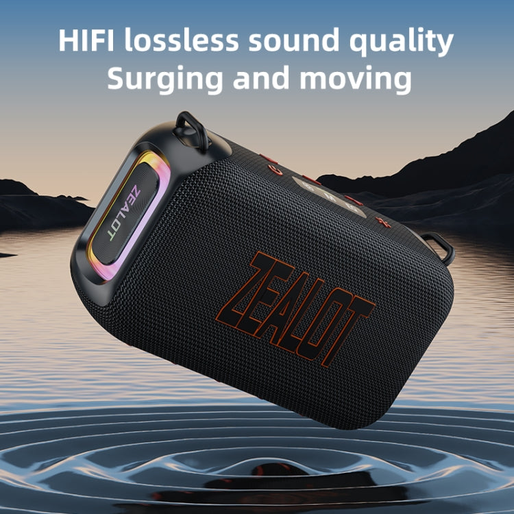 Zealot S85 50W Outdoor Water-resistant Portable Bluetooth Speaker(Grey)