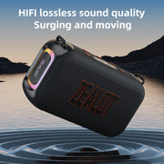 Zealot S85 50W Outdoor Water-resistant Portable Bluetooth Speaker(Grey)