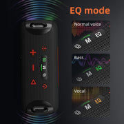 Zealot S85 50W Outdoor Water-resistant Portable Bluetooth Speaker(Grey)