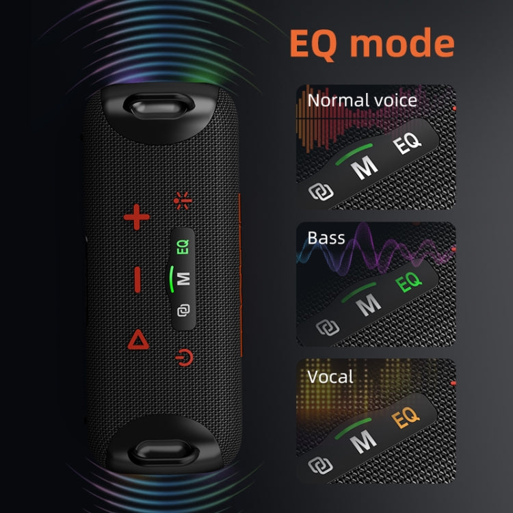 Zealot S85 50W Outdoor Water-resistant Portable Bluetooth Speaker(Black)