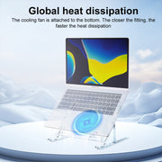 R- JUST HZ44 Aluminum Alloy Laptop Cooling Stand(Black)