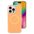 For iPhone 16 Pro Jelly Liquid Silicone MagSafe Magnetic Phone Case(Orange) - iPhone 16 Pro Cases by PMC TechLife | Online Shopping South Africa | PMC TechLife | Buy Now Pay Later Mobicred
