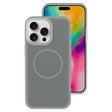 For iPhone 16 Pro Jelly Liquid Silicone MagSafe Magnetic Phone Case(Grey) - iPhone 16 Pro Cases by PMC TechLife | Online Shopping South Africa | PMC TechLife | Buy Now Pay Later Mobicred