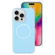 For iPhone 16 Pro Jelly Liquid Silicone MagSafe Magnetic Phone Case(Blue) - iPhone 16 Pro Cases by PMC TechLife | Online Shopping South Africa | PMC TechLife | Buy Now Pay Later Mobicred