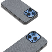 For iPhone 16 Pro Max Diamond Black Frame Phone Case(Jewel Black)
