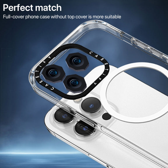 For iPhone 16 Pro / 16 Pro Max HD Lens Protective Film without Diamond(Rose Red)