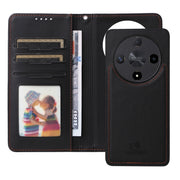 For Honor Magic6 Lite 5G BETOPNICE BN-005 2 in 1 Detachable Imitate Genuine Leather Phone Case(Black)