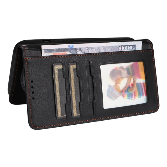For Honor Magic6 Lite 5G BETOPNICE BN-005 2 in 1 Detachable Imitate Genuine Leather Phone Case(Black)
