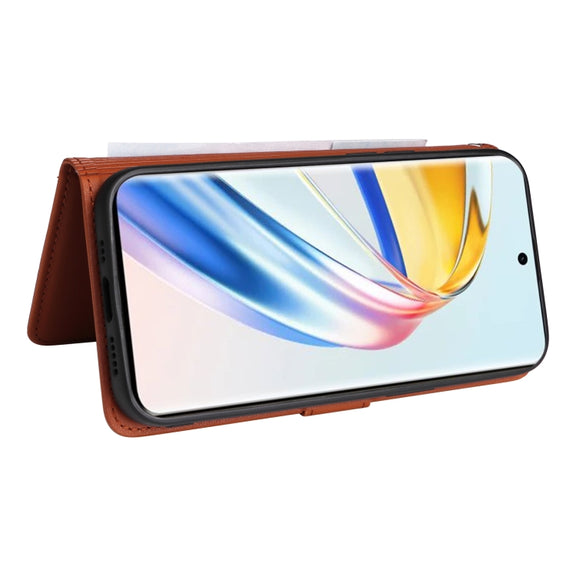 For Honor Magic6 Lite 5G BETOPNICE BN-005 2 in 1 Detachable Imitate Genuine Leather Phone Case(Brown)