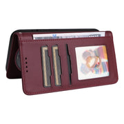 For Honor Magic6 Lite 5G BETOPNICE BN-005 2 in 1 Detachable Imitate Genuine Leather Phone Case(Wine Red)