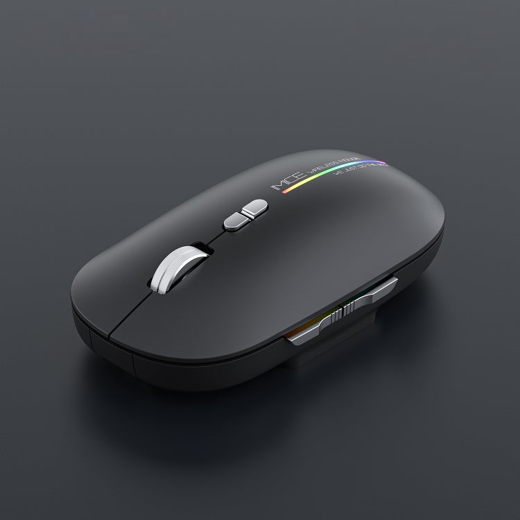 iMICE G901 Bluetooth Dual Mode 7-Button Silent Wireless Gaming Mouse(Black)