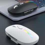 iMICE G901 Bluetooth Dual Mode 7-Button Silent Wireless Gaming Mouse(Black)