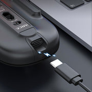 iMICE G901 Bluetooth Dual Mode 7-Button Silent Wireless Gaming Mouse(Black)