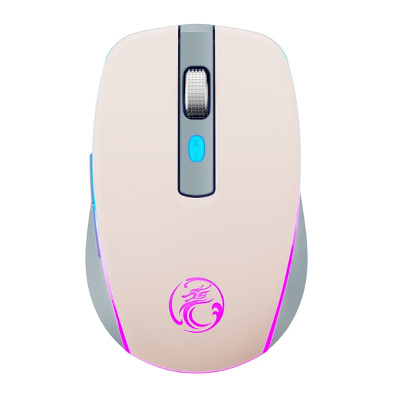 iMICE G903 2.4G Single Mode 6-key Silent Wireless Gaming Mouse(Pink)