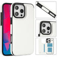 For iPhone 16 Pro Max Double Buckle Crazy Horse Texture PU Phone Case(Pink) - iPhone 16 Pro Max Cases by PMC TechLife | Online Shopping South Africa | PMC TechLife | Buy Now Pay Later Mobicred