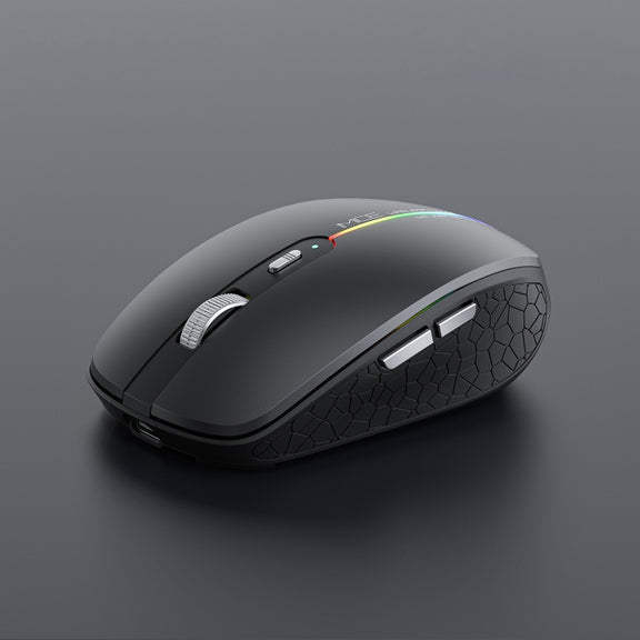 iMICE G904 Dual Mode 6-Key Silent Wireless Gaming Mouse(Black)