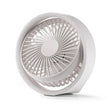 N601 180 Degree Rotating Type-C Desktop Fan with LED Ambience Light(White) - free shipping - PMC TechLife - Order now!