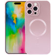 For iPhone 16 Pro Liquid TPU Silicone Solid Color MagSafe Phone Case(Rose Gold) - iPhone 16 Pro Cases by PMC TechLife | Online Shopping South Africa | PMC TechLife | Buy Now Pay Later Mobicred