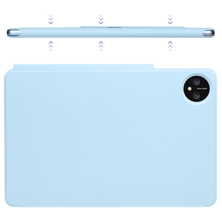 For Huawei MatePad Pro 11 2024 / 2022 Fixed Buckle Magnetic Deformation Leather Tablet Case(Ice Blue)