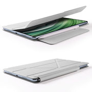 For Huawei MatePad Pro 11 2024 / 2022 Fixed Buckle Magnetic Deformation Leather Tablet Case(Grey)