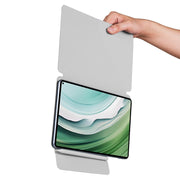For Huawei MatePad Pro 11 2024 / 2022 Fixed Buckle Magnetic Deformation Leather Tablet Case(Grey)