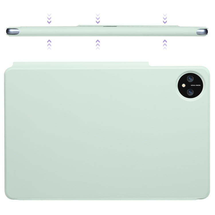 For Huawei MatePad Pro 11 2024 / 2022 Fixed Buckle Magnetic Deformation Leather Tablet Case(Baby Green)