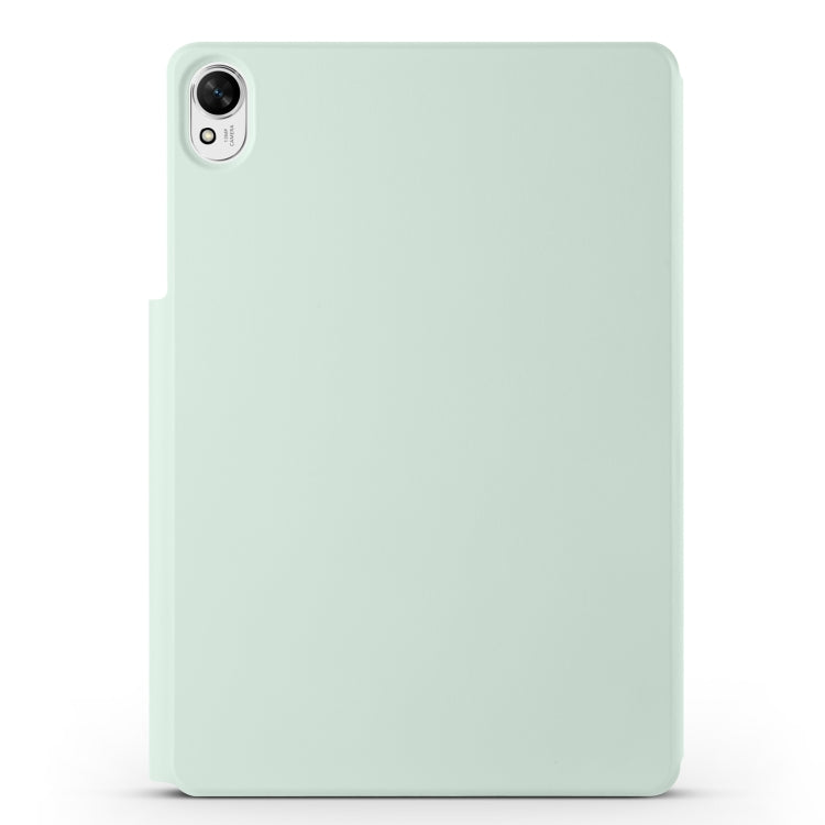 For Huawei MatePad 11.5 / 11.5S Fixed Buckle Magnetic Deformation Leather Tablet Case(Baby Green)