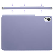 For Huawei MatePad 11.5 / 11.5S Fixed Buckle Magnetic Deformation Leather Tablet Case(Lavender Purple)