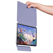 For Huawei MatePad 11.5 / 11.5S Fixed Buckle Magnetic Deformation Leather Tablet Case(Lavender Purple)