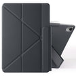 For Huawei MatePad Air 11.5 2023 Fixed Buckle Magnetic Deformation Leather Tablet Case(Black) - Huawei by PMC TechLife | Online Shopping South Africa | PMC TechLife | Buy Now Pay Later Mobicred