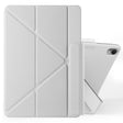 For Huawei MatePad Air 11.5 2023 Fixed Buckle Magnetic Deformation Leather Tablet Case(Grey) - Huawei by PMC TechLife | Online Shopping South Africa | PMC TechLife | Buy Now Pay Later Mobicred