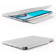 For Huawei MatePad 11 2021 Fixed Buckle Magnetic Deformation Leather Tablet Case(Grey)