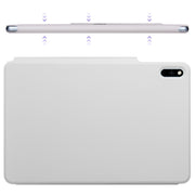 For Huawei MatePad 11 2021 Fixed Buckle Magnetic Deformation Leather Tablet Case(Grey)