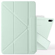 For Huawei MatePad 11 2021 Fixed Buckle Magnetic Deformation Leather Tablet Case(Baby Green) - Huawei by PMC TechLife | Online Shopping South Africa | PMC TechLife | Buy Now Pay Later Mobicred