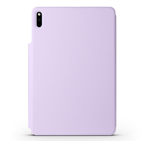 For Huawei MatePad 11 2021 Fixed Buckle Magnetic Deformation Leather Tablet Case(Purple)