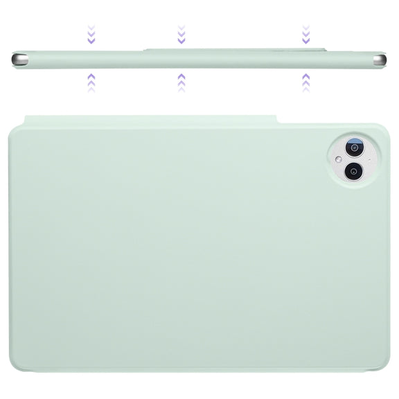For Huawei MatePad Pro 13.2 2023 Fixed Buckle Magnetic Deformation Leather Tablet Case(Baby Green)