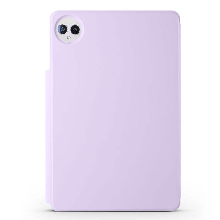 For Huawei MatePad Pro 13.2 2023 Fixed Buckle Magnetic Deformation Leather Tablet Case(Purple)