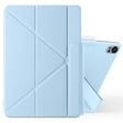 For Huawei MatePad Air 12 2024 Fixed Buckle Magnetic Deformation Leather Tablet Case(Ice Blue) - Huawei by PMC TechLife | Online Shopping South Africa | PMC TechLife | Buy Now Pay Later Mobicred