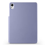 For Huawei MatePad Air 12 2024 Fixed Buckle Magnetic Deformation Leather Tablet Case(Lavender Purple)